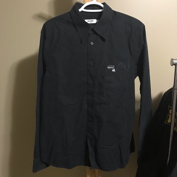 Vintage moschino bumble bee button up - Picture 1 of 3